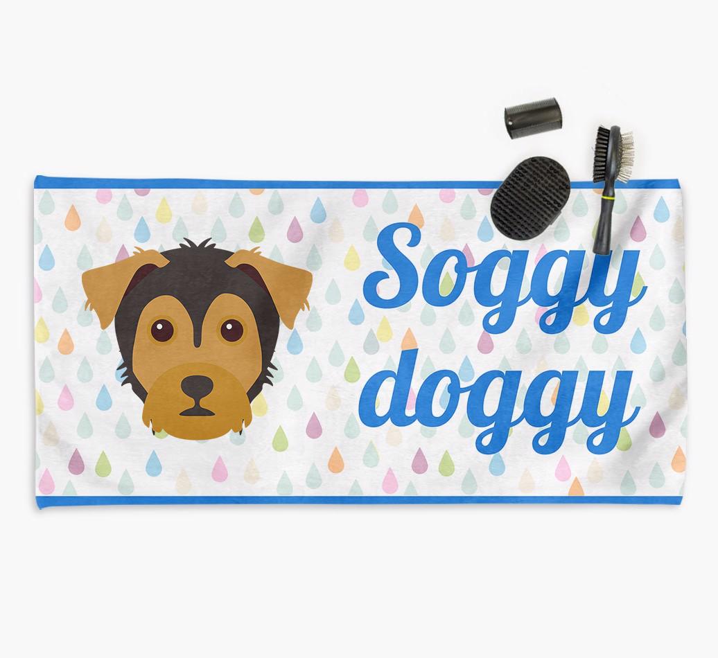 'Soggy Doggy' Towel for your {breedCommonName}