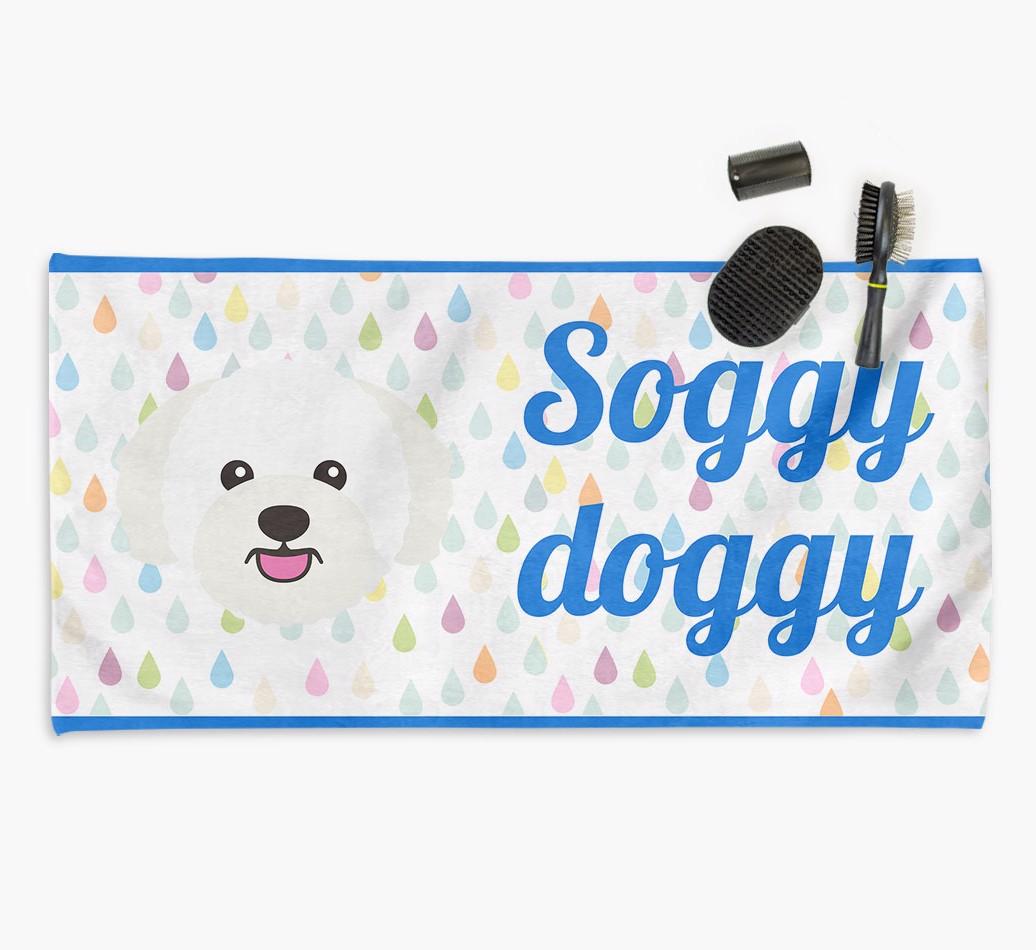 'Soggy Doggy' Towel for your {breedCommonName}