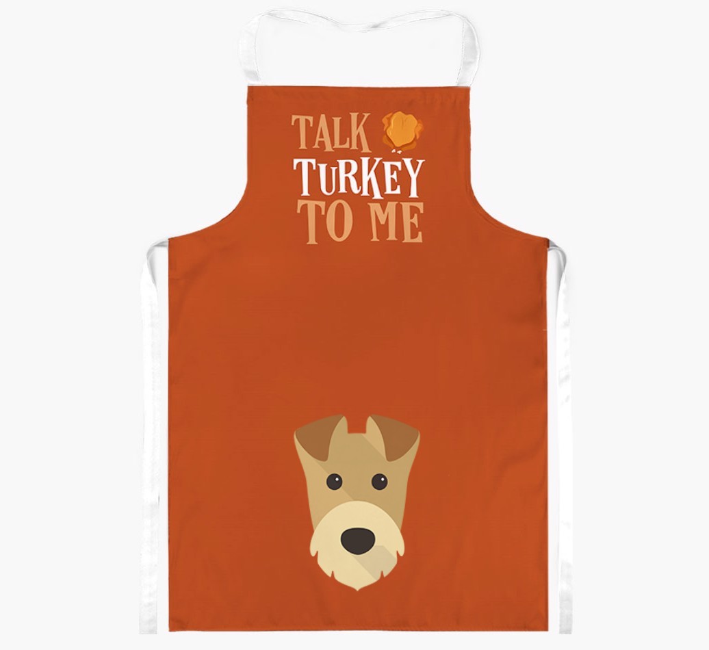 Talk Turkey To Me: Personalised {breedFullName} Apron