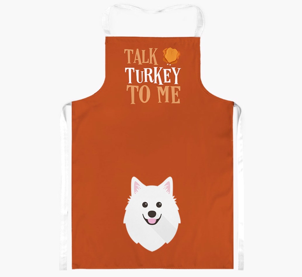 Talk Turkey To Me: Personalised {breedFullName} Apron