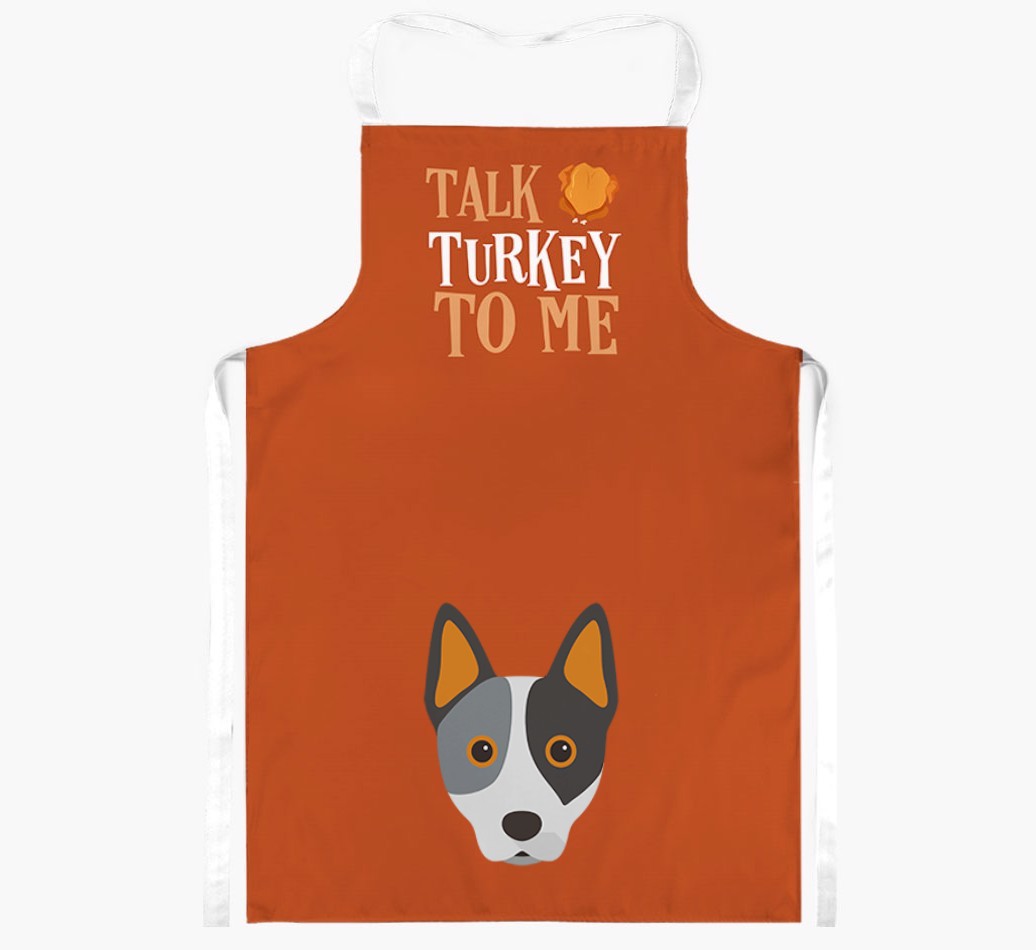Talk Turkey To Me: Personalised {breedFullName} Apron