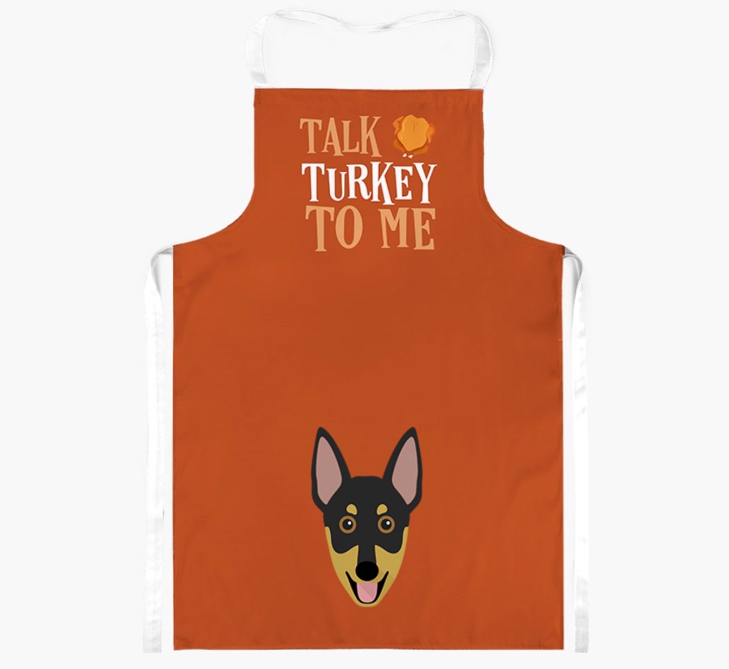Talk Turkey To Me: Personalised {breedFullName} Apron