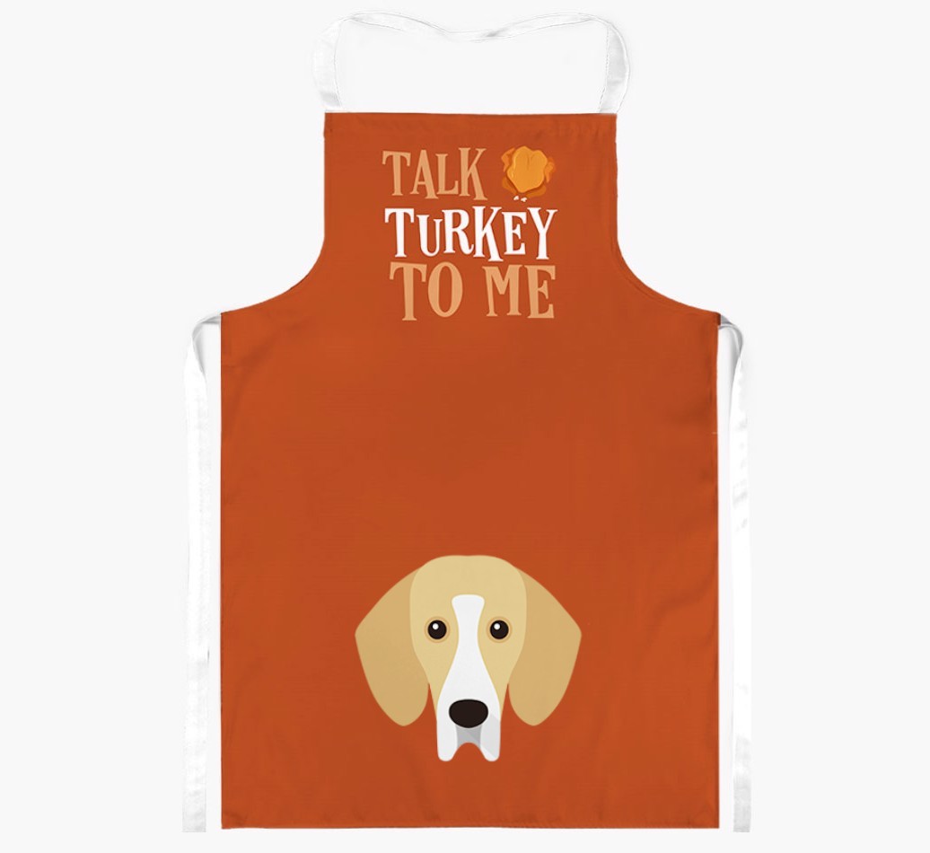 Talk Turkey To Me: Personalised {breedFullName} Apron