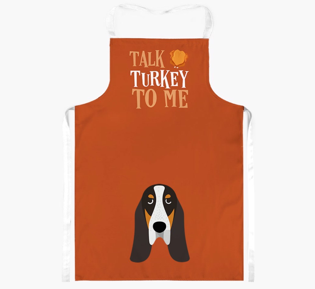 Talk Turkey To Me: Personalised {breedFullName} Apron