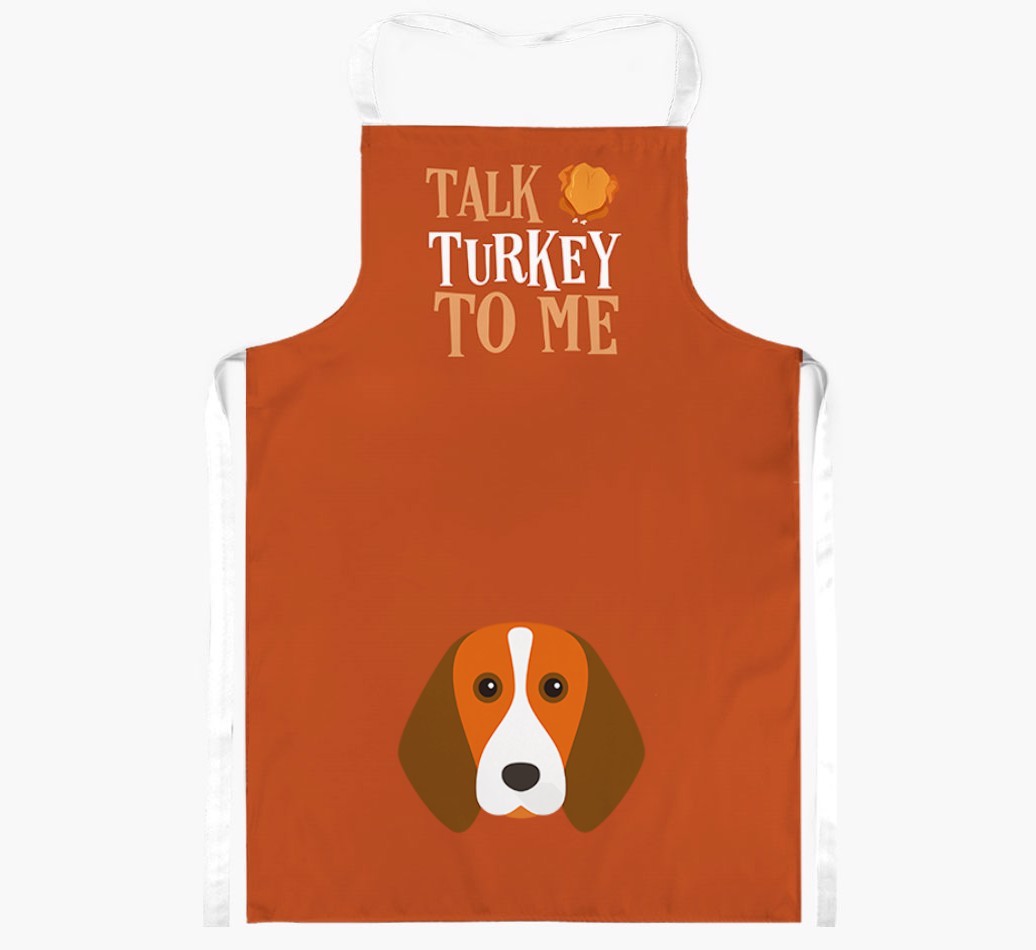 Talk Turkey To Me: Personalised {breedFullName} Apron