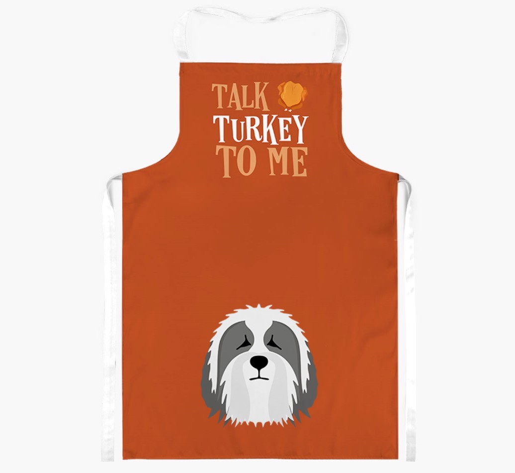 Talk Turkey To Me: Personalised {breedFullName} Apron