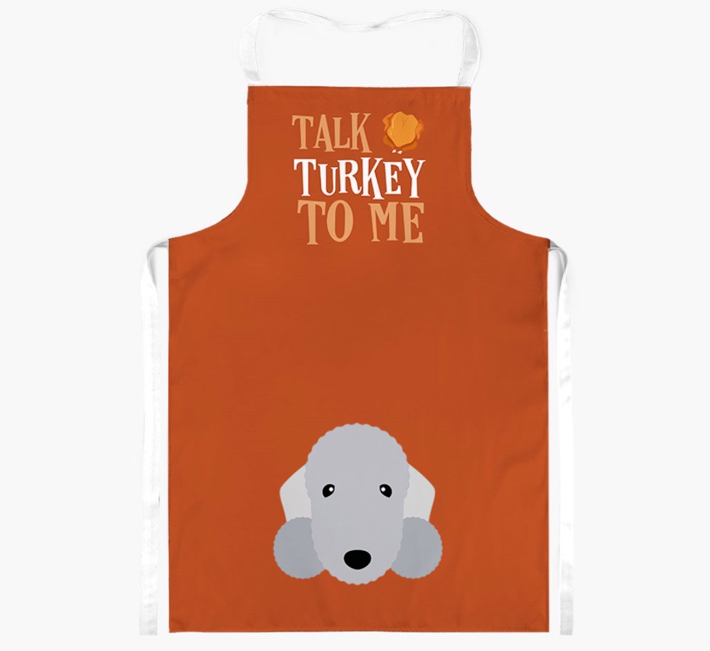 Talk Turkey To Me: Personalised {breedFullName} Apron