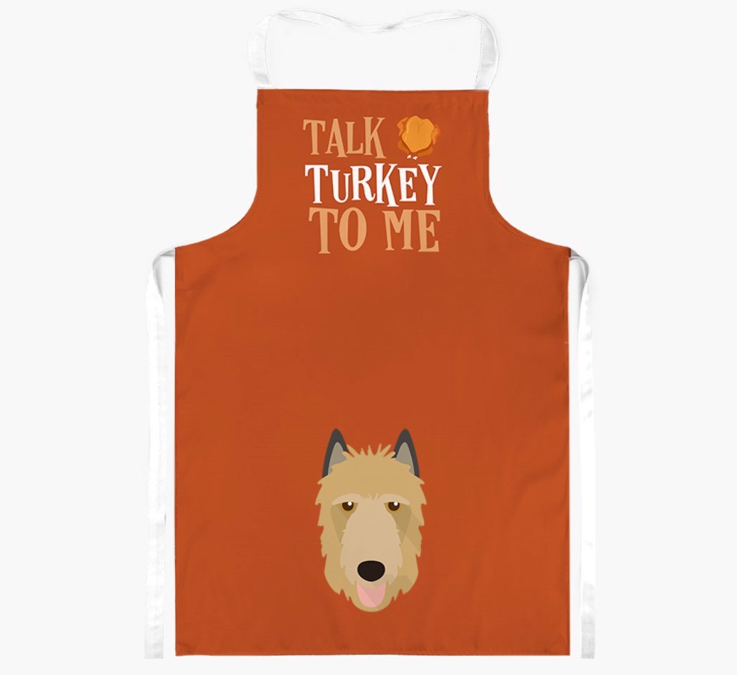 Talk Turkey To Me: Personalised {breedFullName} Apron
