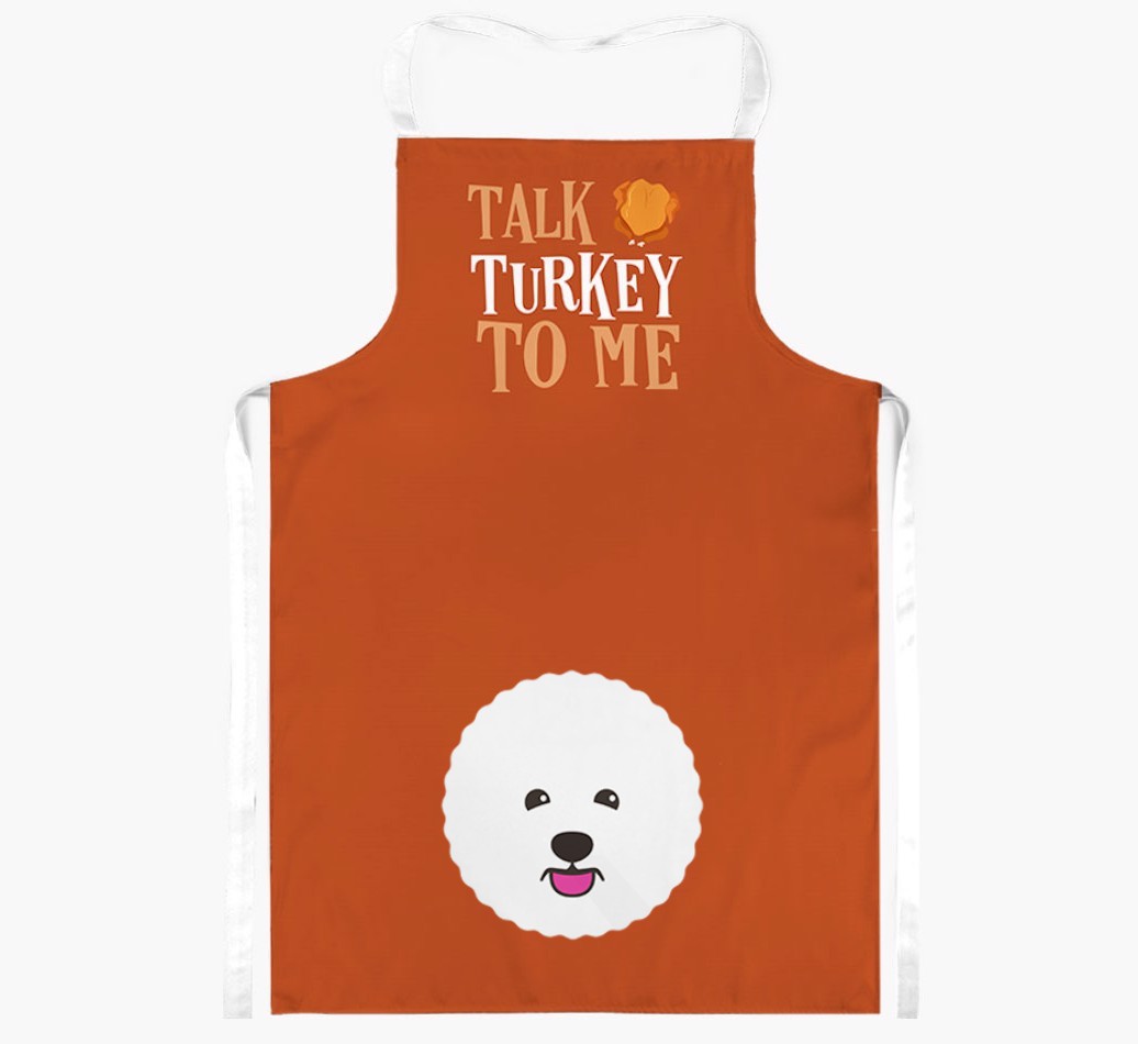 Talk Turkey To Me: Personalised {breedFullName} Apron