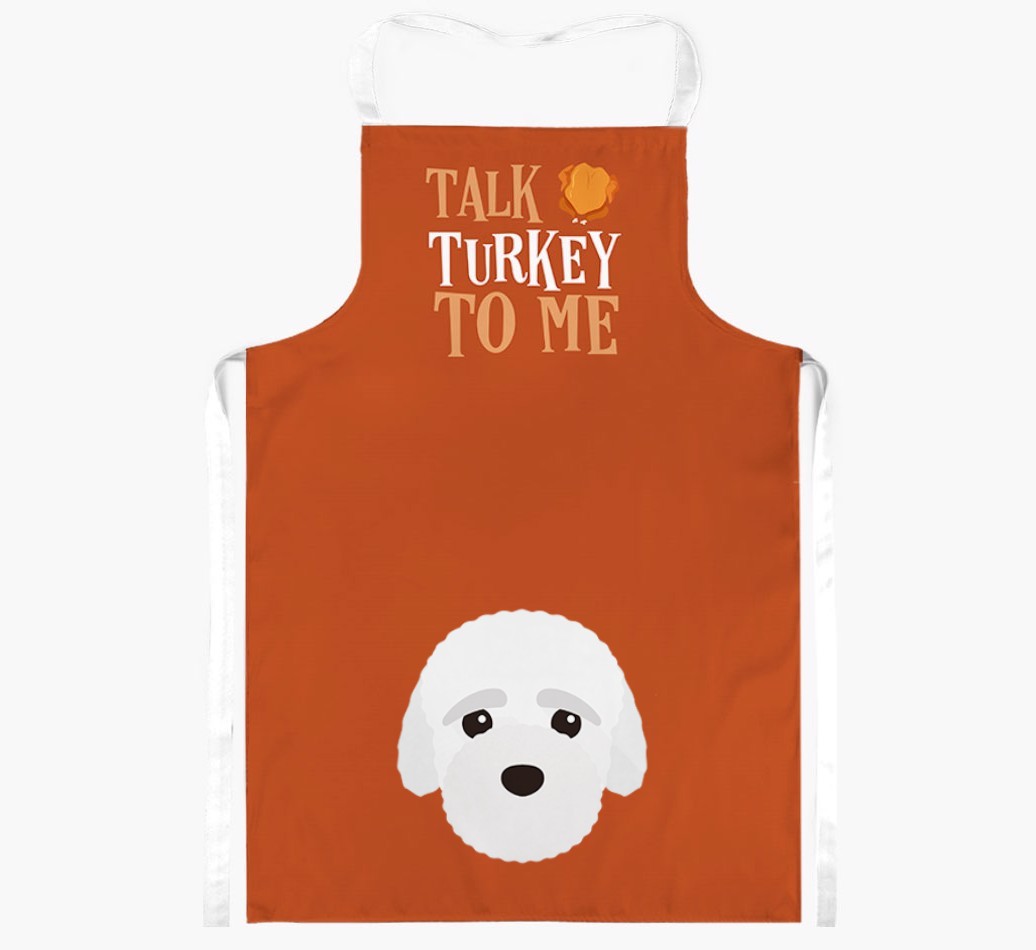 Talk Turkey To Me: Personalised {breedFullName} Apron