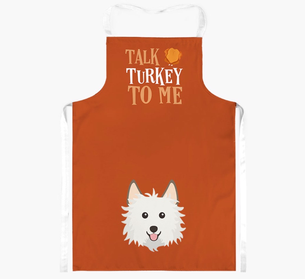 Talk Turkey To Me: Personalised {breedFullName} Apron