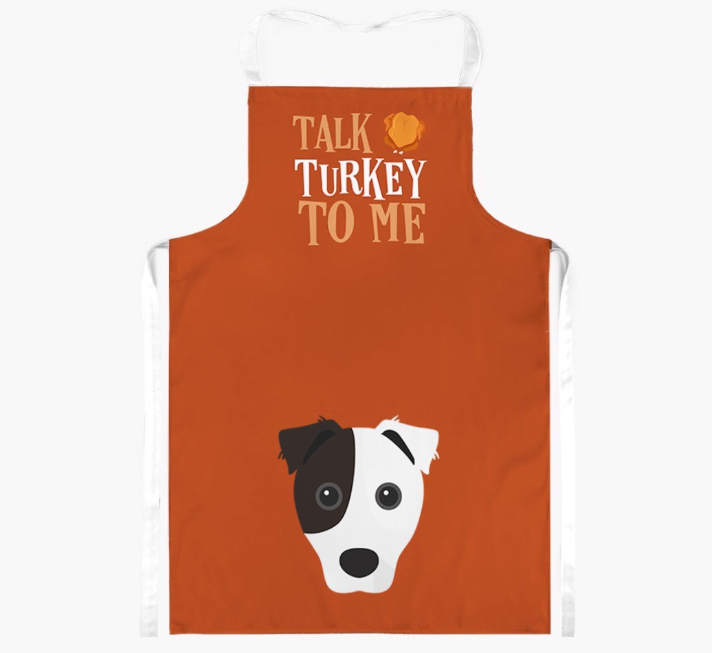 Talk Turkey To Me: Personalised {breedFullName} Apron
