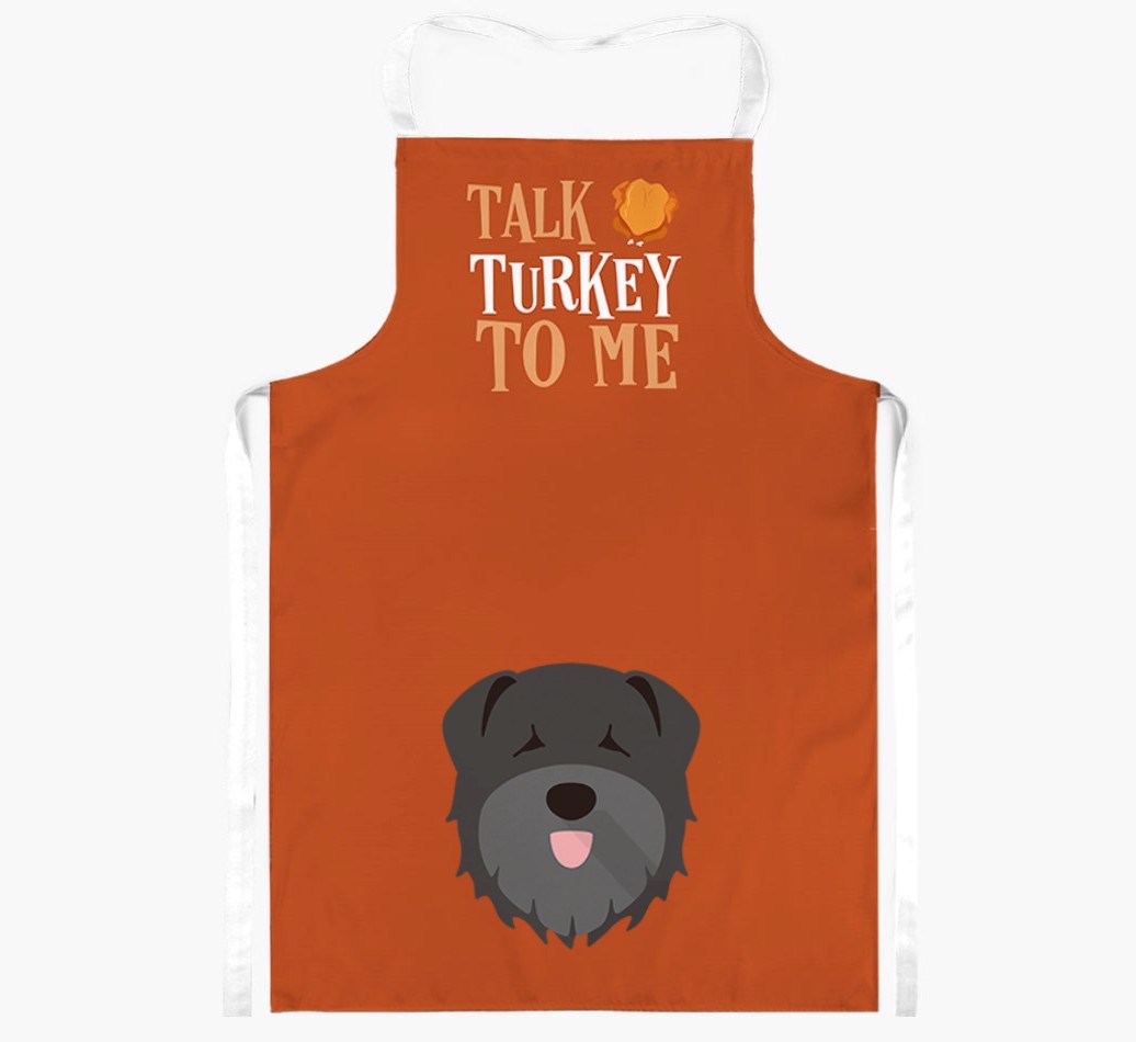 Talk Turkey To Me: Personalised {breedFullName} Apron