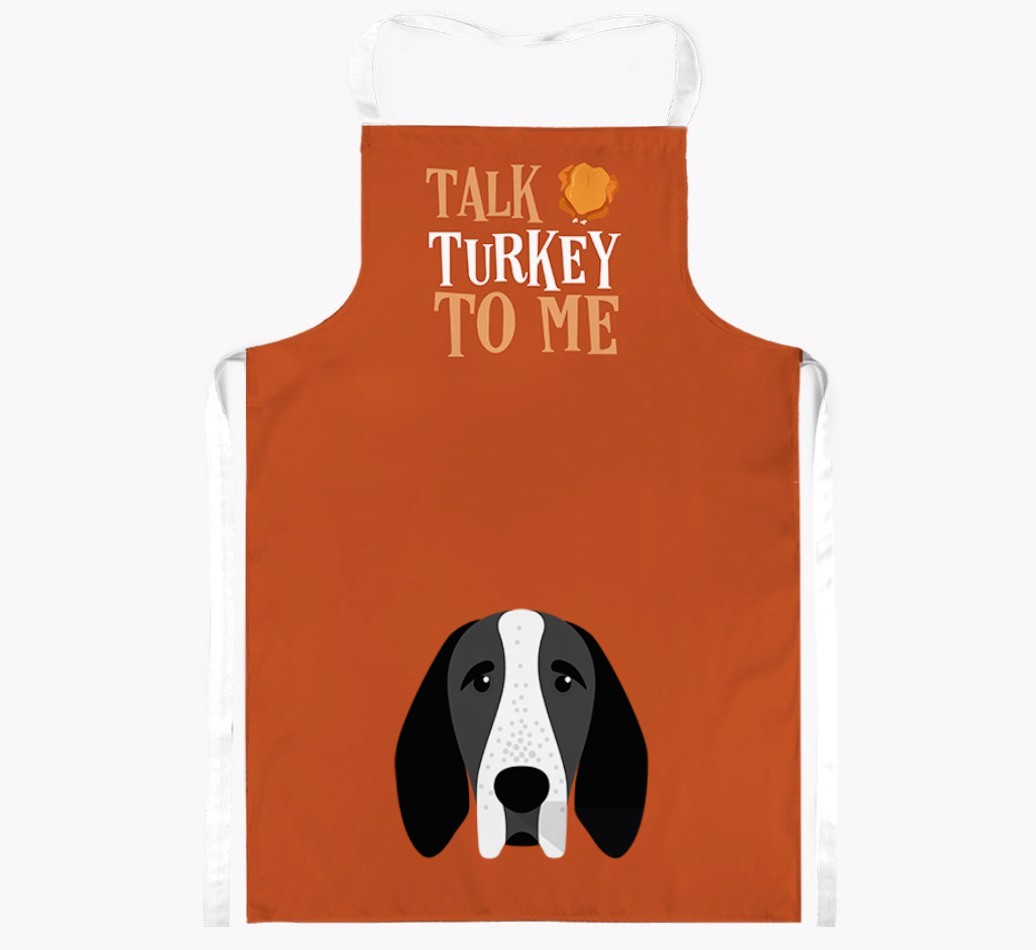 Talk Turkey To Me: Personalised {breedFullName} Apron