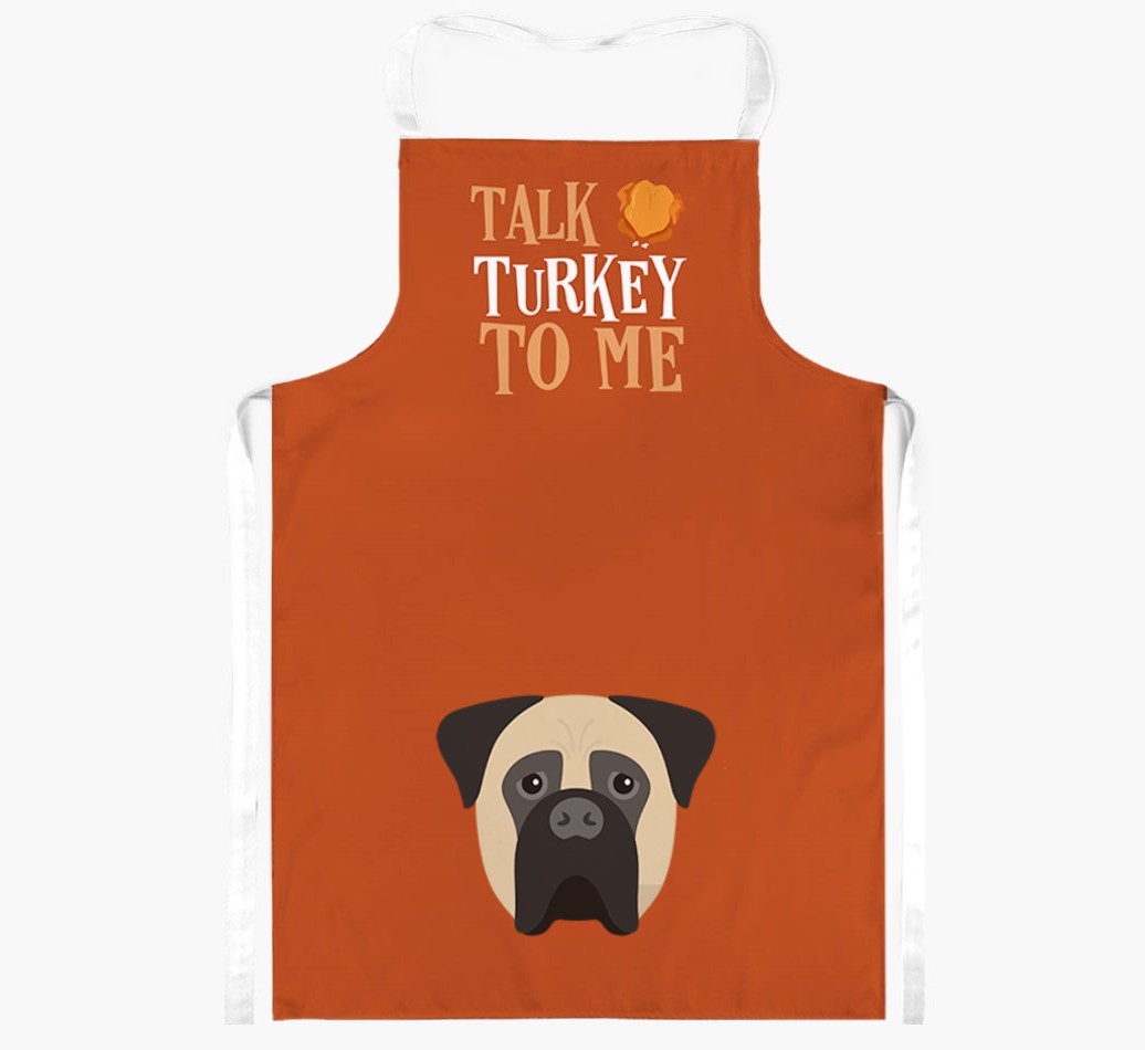 Talk Turkey To Me: Personalised {breedFullName} Apron