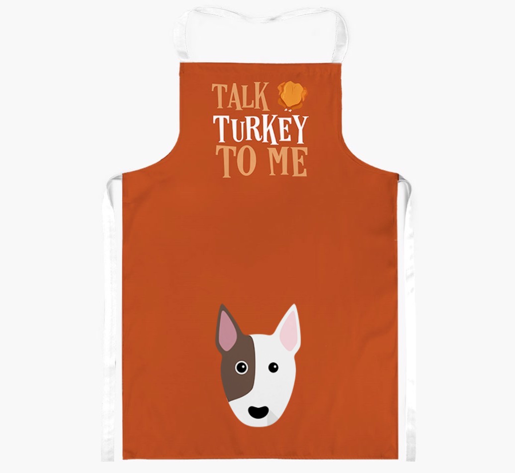 Talk Turkey To Me: Personalised {breedFullName} Apron