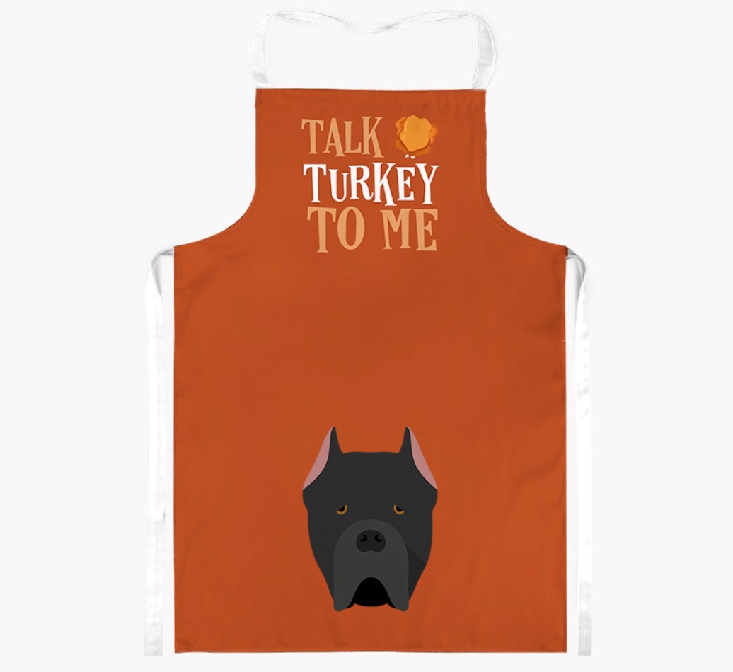 Talk Turkey To Me: Personalised {breedFullName} Apron