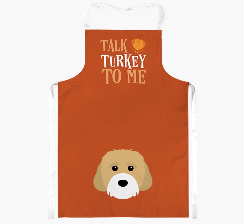 Talk Turkey To Me: Personalised {breedFullName} Apron