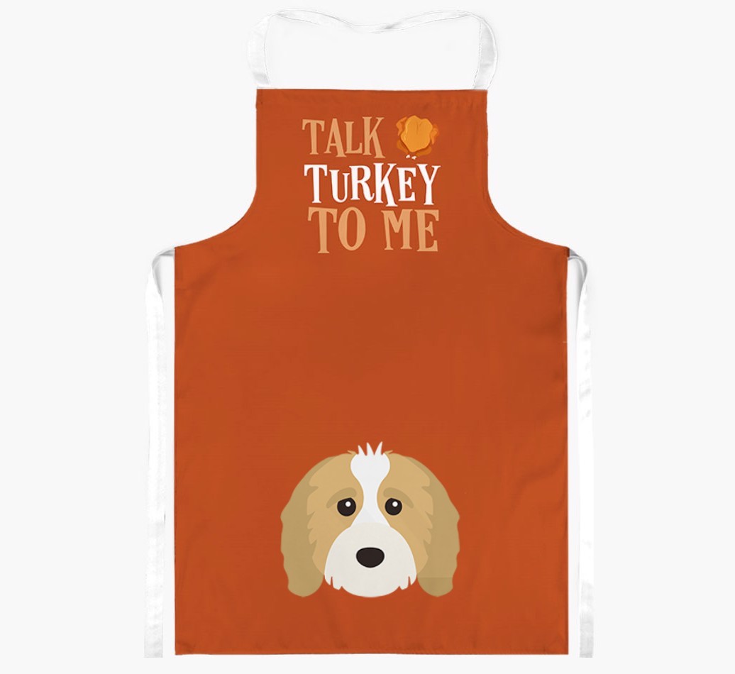 Talk Turkey To Me: Personalised {breedFullName} Apron
