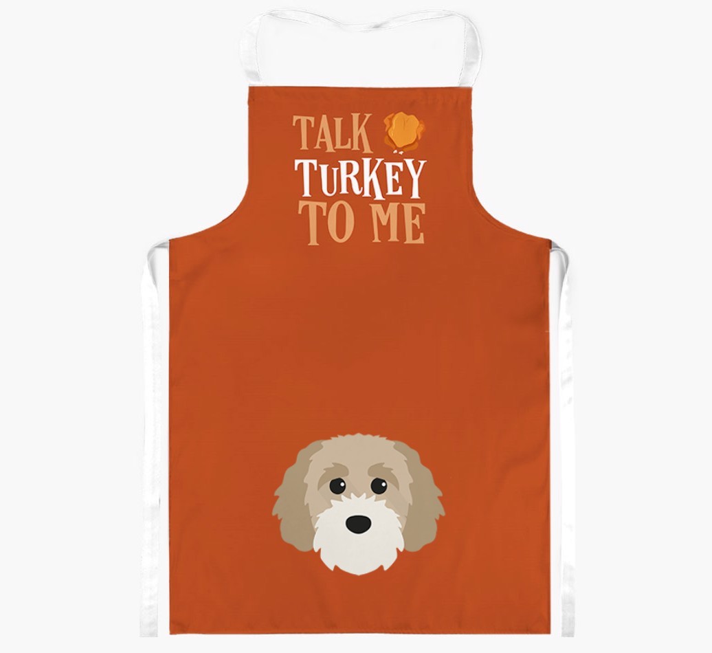 Talk Turkey To Me: Personalised {breedFullName} Apron