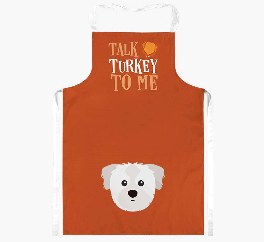 Talk Turkey To Me: Personalised {breedFullName} Apron