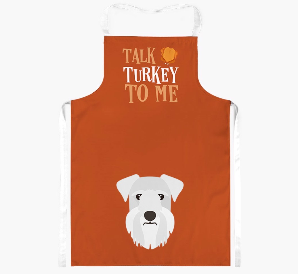 Talk Turkey To Me: Personalised {breedFullName} Apron
