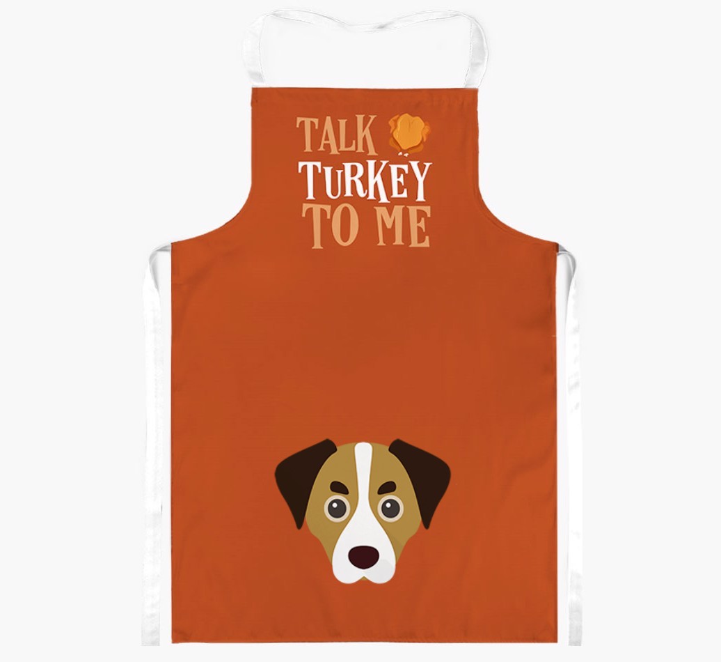 Talk Turkey To Me: Personalised {breedFullName} Apron