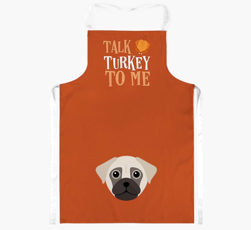 Talk Turkey To Me: Personalised {breedFullName} Apron