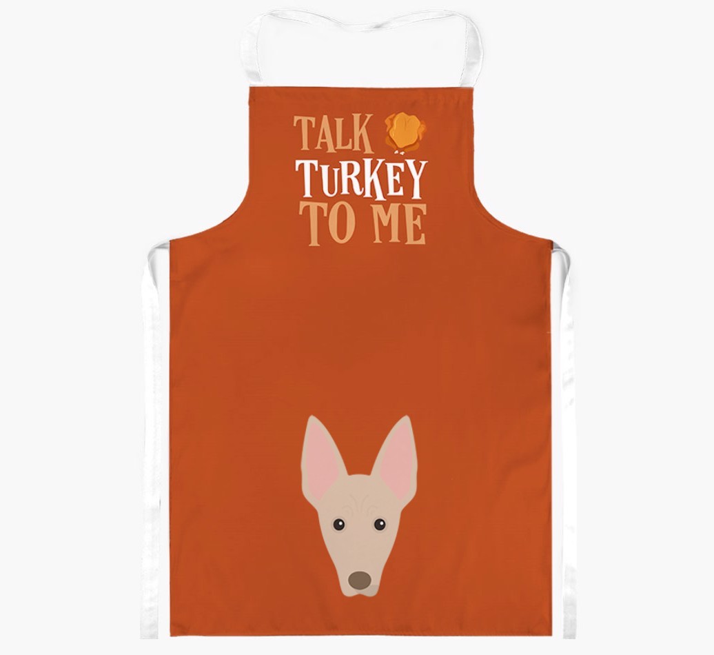 Talk Turkey To Me: Personalised {breedFullName} Apron