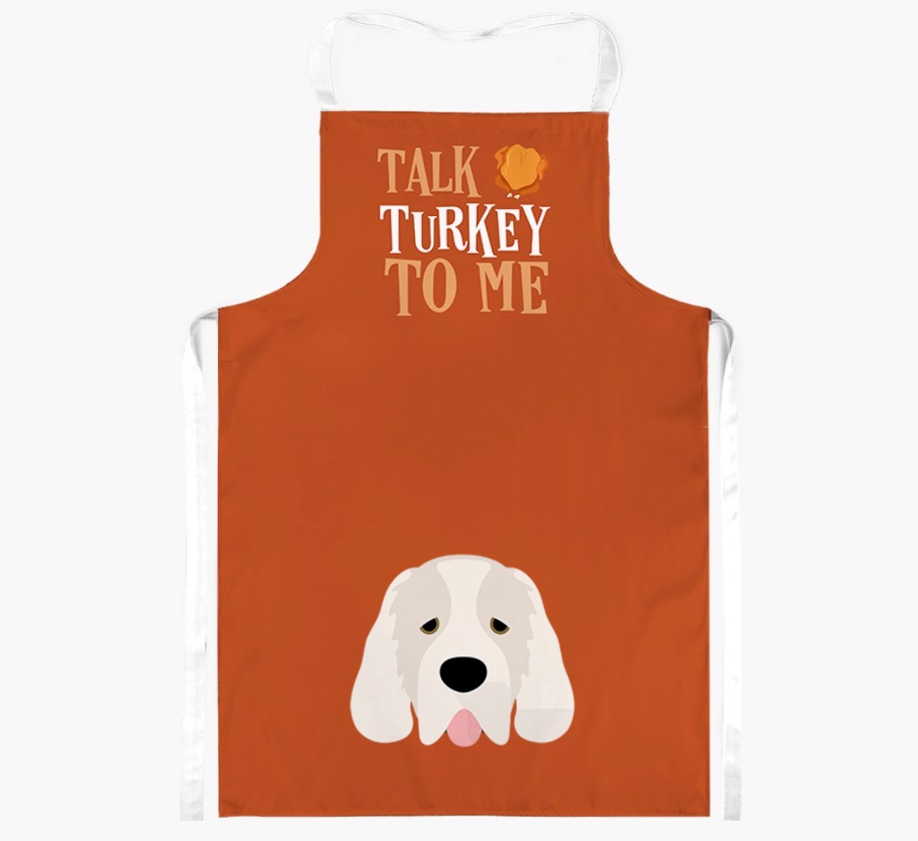 Talk Turkey To Me: Personalised {breedFullName} Apron