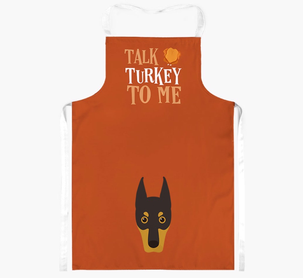 Talk Turkey To Me: Personalised {breedFullName} Apron
