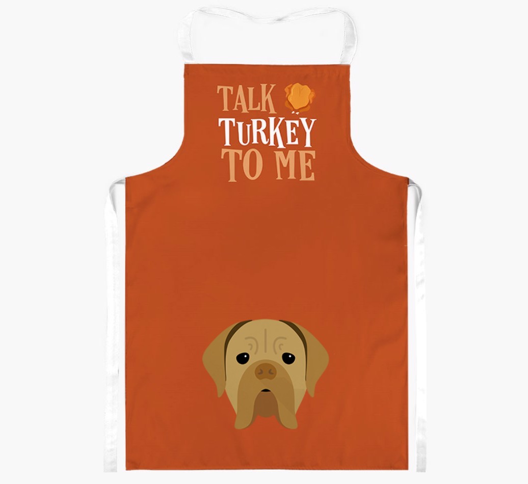 Talk Turkey To Me: Personalised {breedFullName} Apron