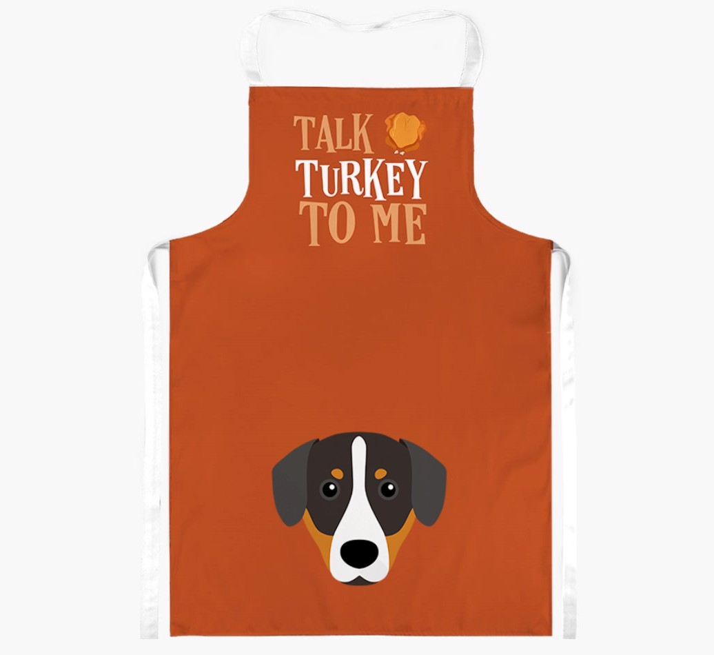 Talk Turkey To Me: Personalised {breedFullName} Apron