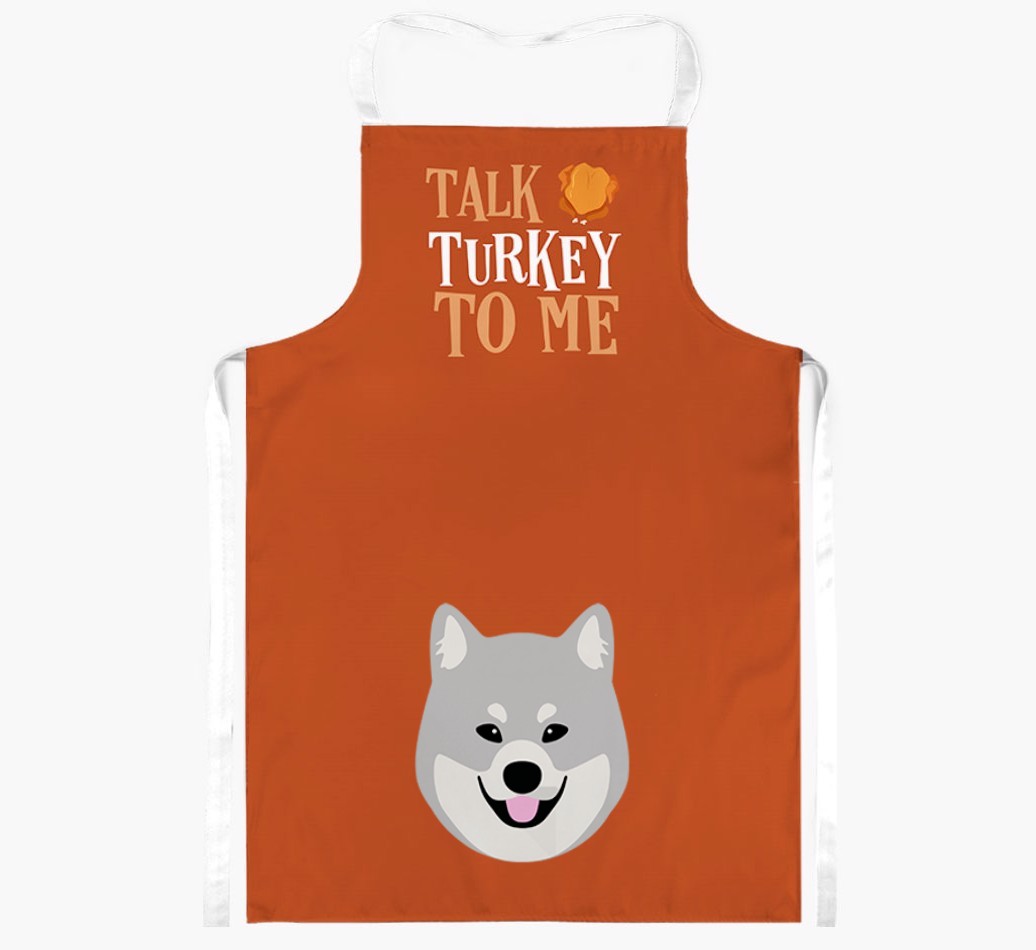 Talk Turkey To Me: Personalised {breedFullName} Apron