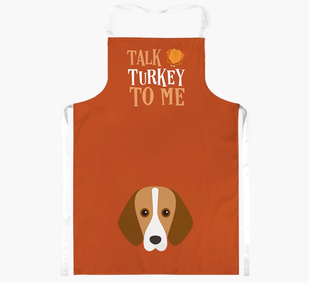 Talk Turkey To Me: Personalised {breedFullName} Apron