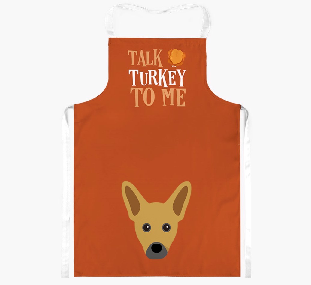 Talk Turkey To Me: Personalised {breedFullName} Apron