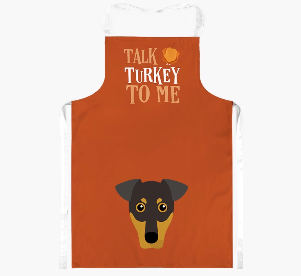 Talk Turkey To Me: Personalised {breedFullName} Apron