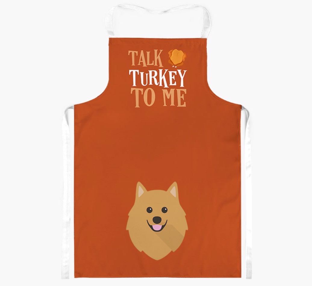 Talk Turkey To Me: Personalised {breedFullName} Apron