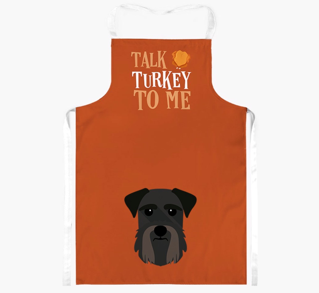 Talk Turkey To Me: Personalised {breedFullName} Apron