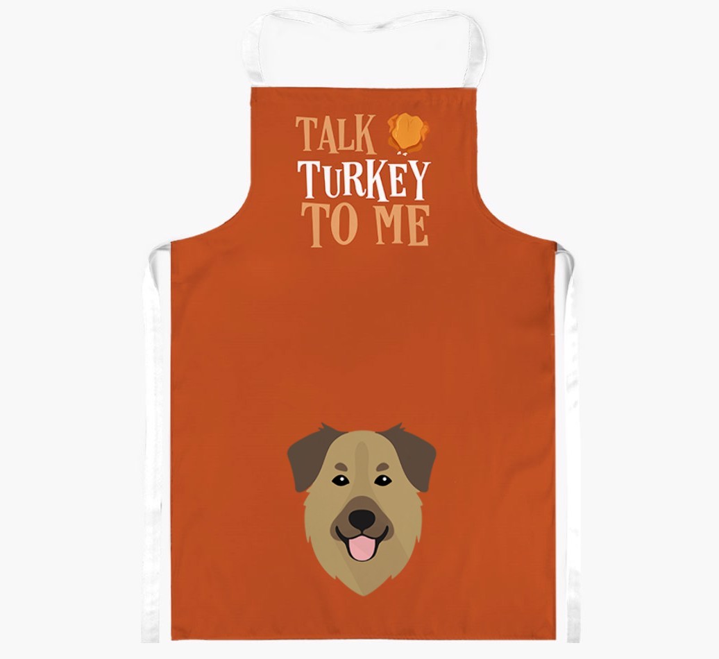 Talk Turkey To Me: Personalised {breedFullName} Apron
