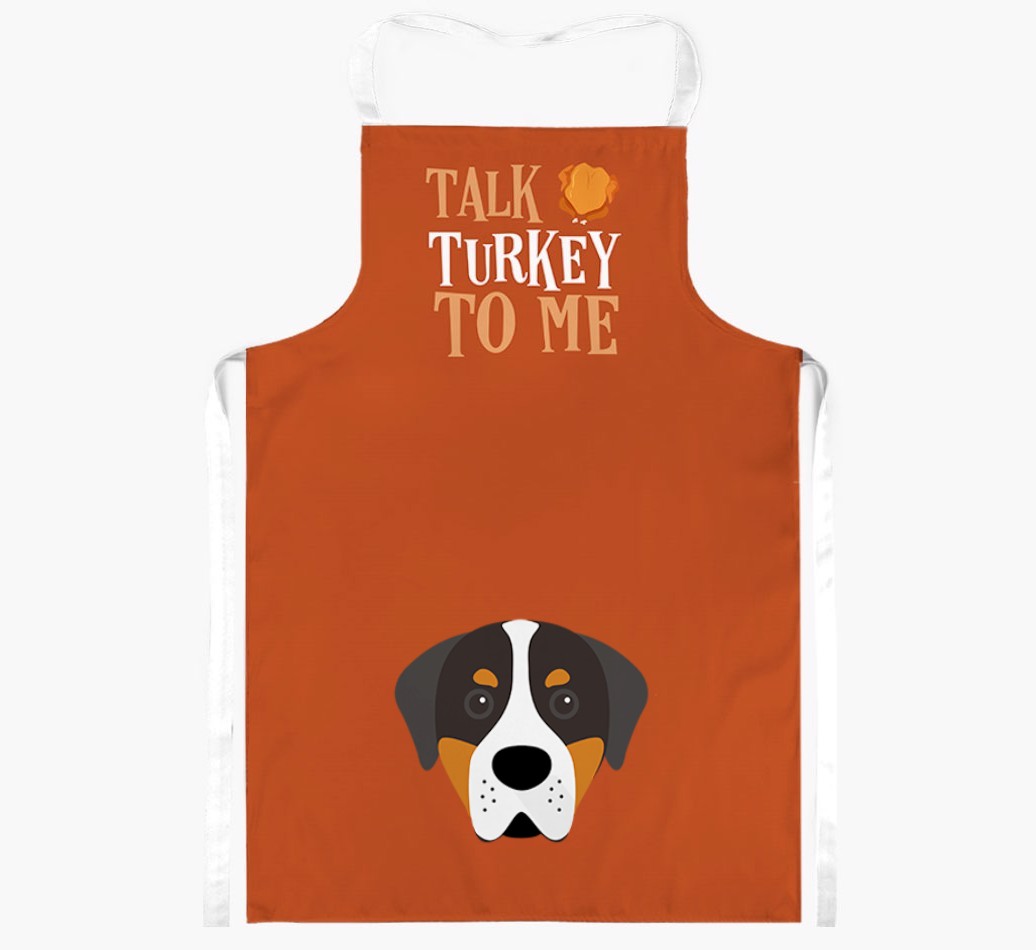 Talk Turkey To Me: Personalised {breedFullName} Apron