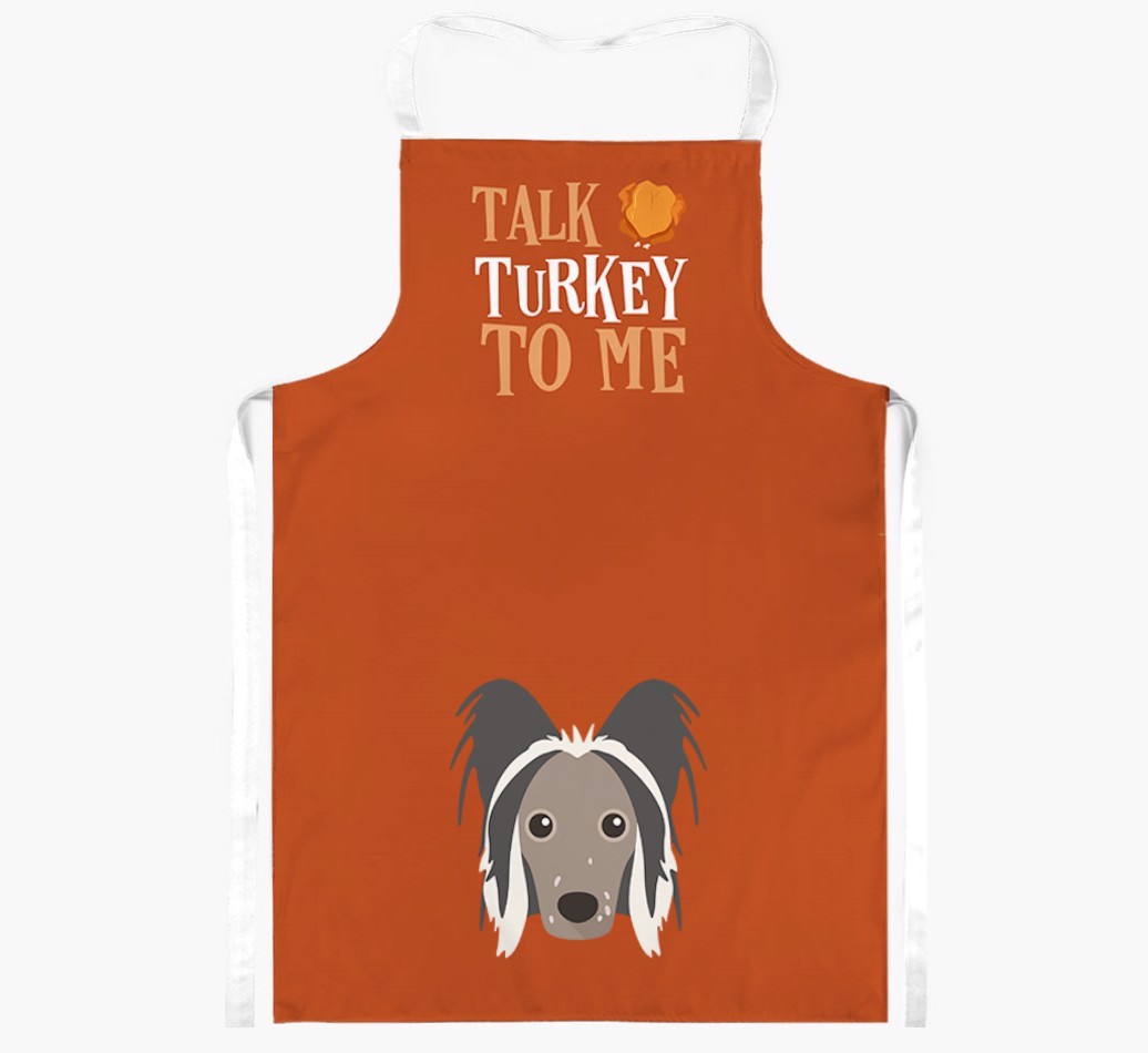 Talk Turkey To Me: Personalised {breedFullName} Apron