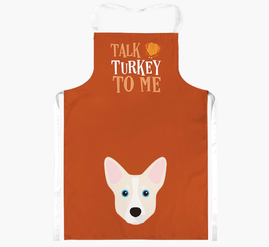 Talk Turkey To Me: Personalised {breedFullName} Apron