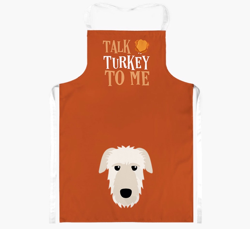 Talk Turkey To Me: Personalised {breedFullName} Apron