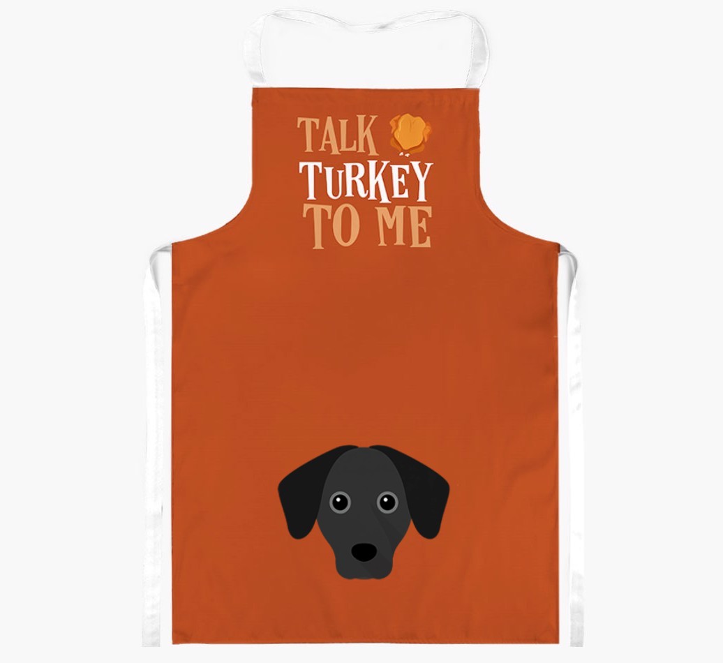 Talk Turkey To Me: Personalised {breedFullName} Apron