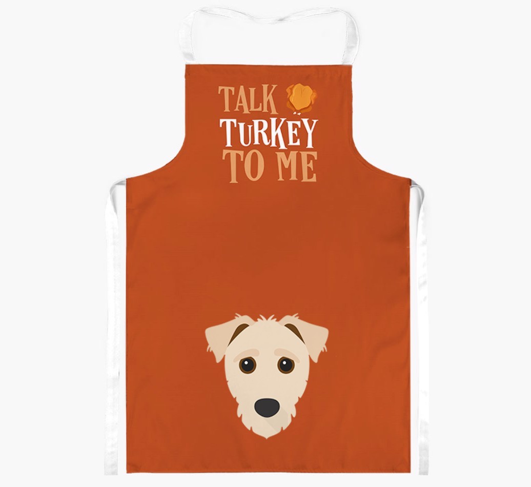 Talk Turkey To Me: Personalised {breedFullName} Apron