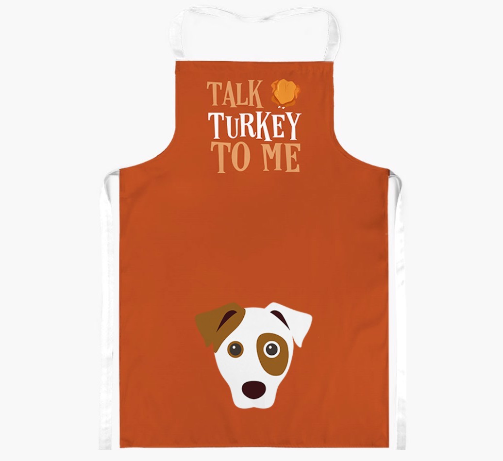 Talk Turkey To Me: Personalised {breedFullName} Apron