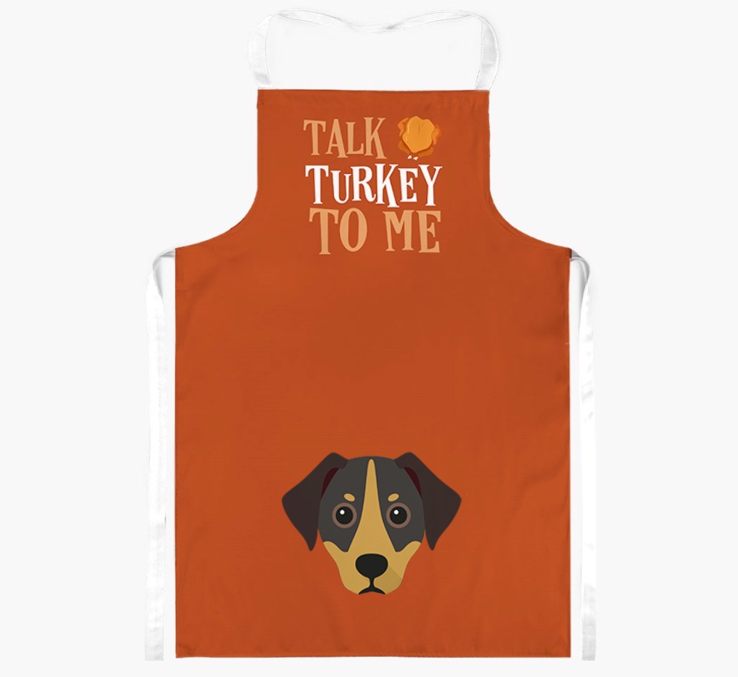 Talk Turkey To Me: Personalised {breedFullName} Apron