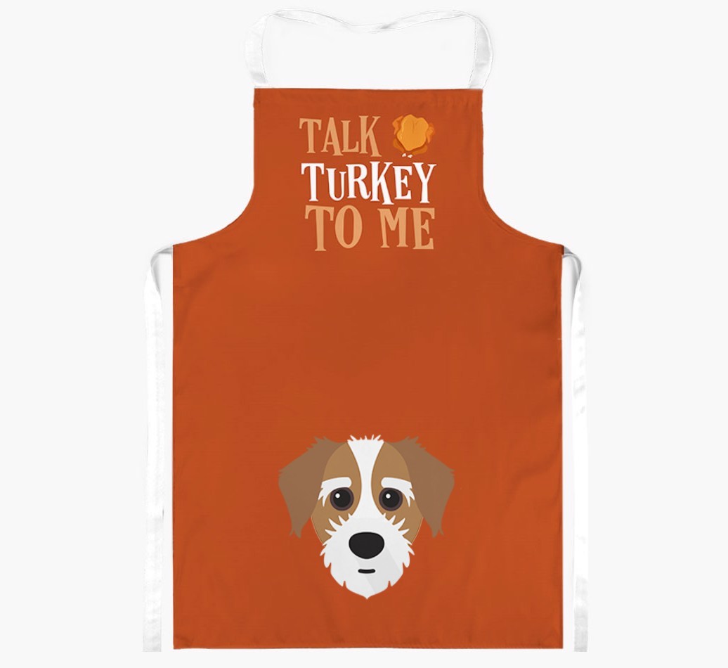 Talk Turkey To Me: Personalised {breedFullName} Apron