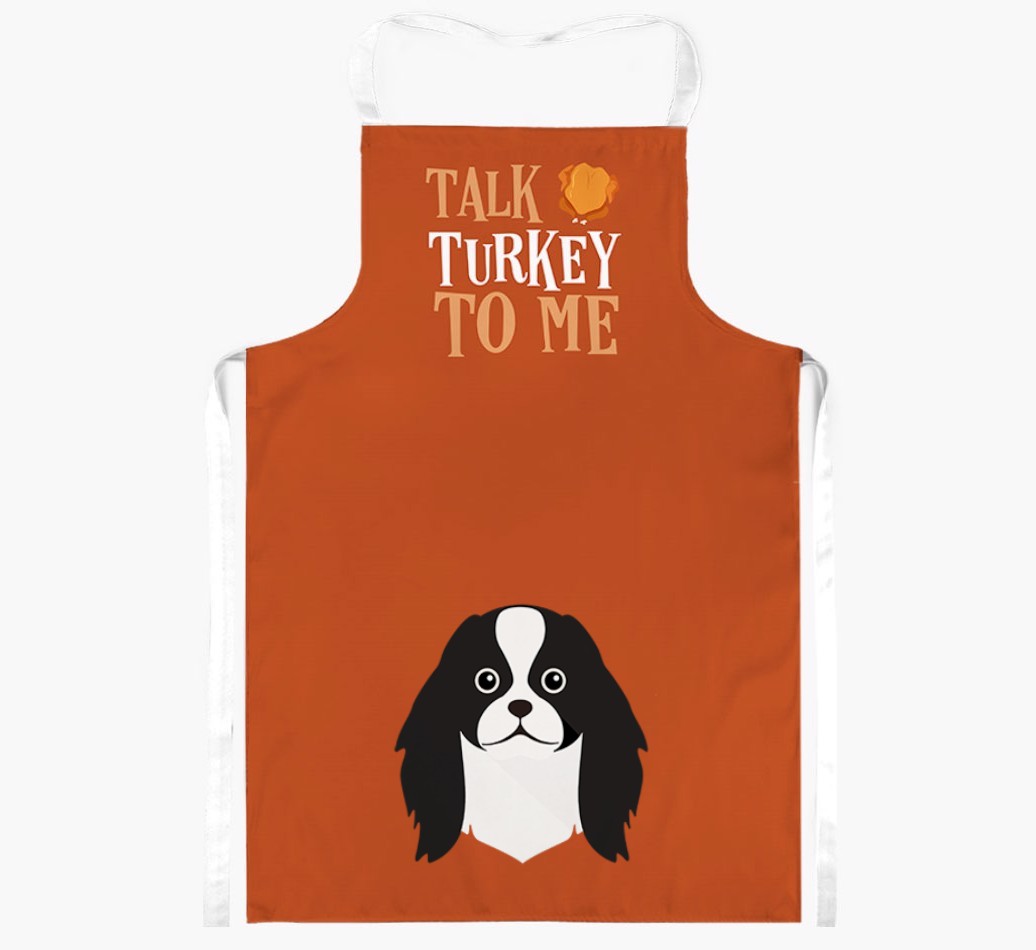 Talk Turkey To Me: Personalised {breedFullName} Apron
